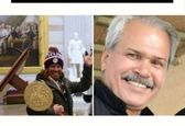 بازیگر ایرانی در بین معترضین آمریکا +عکس