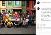 کمند امیرسلیمانی درکنار دوستای «بچه محل» +عکس