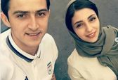 نامزدی سردار آزمون با هستی مهدوی‌فر!+عکس