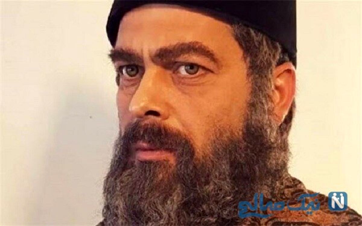 گریم پنج ساعته پژمان بازغی برای یک فیلم +عکس