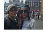 تیپ عجیب و غریب خاطره اسدی در روسیه+عکس