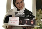 کیک تولد خاص نسیم ادبی+  عکس 