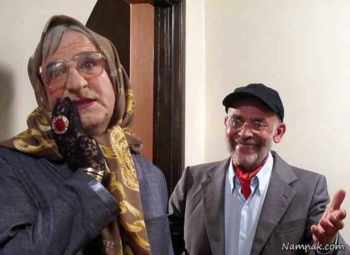 گریم زنانه مهران رجبی در یک فیلم+عکس