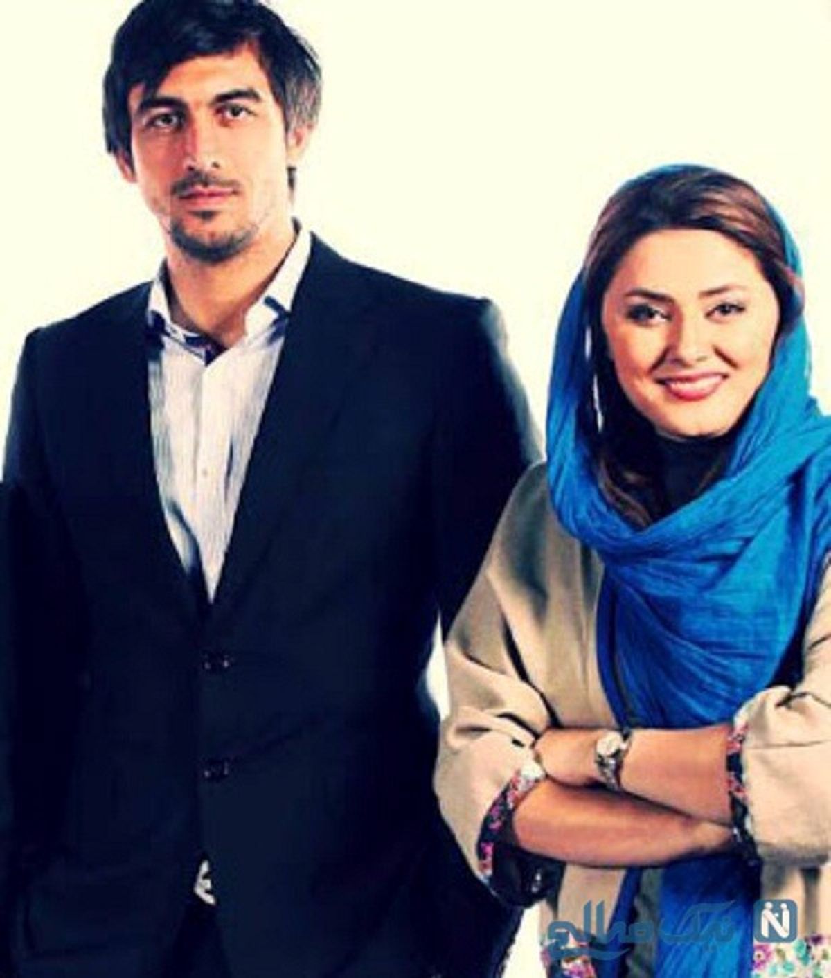 مهدی رحمتی و همسرش +عکس