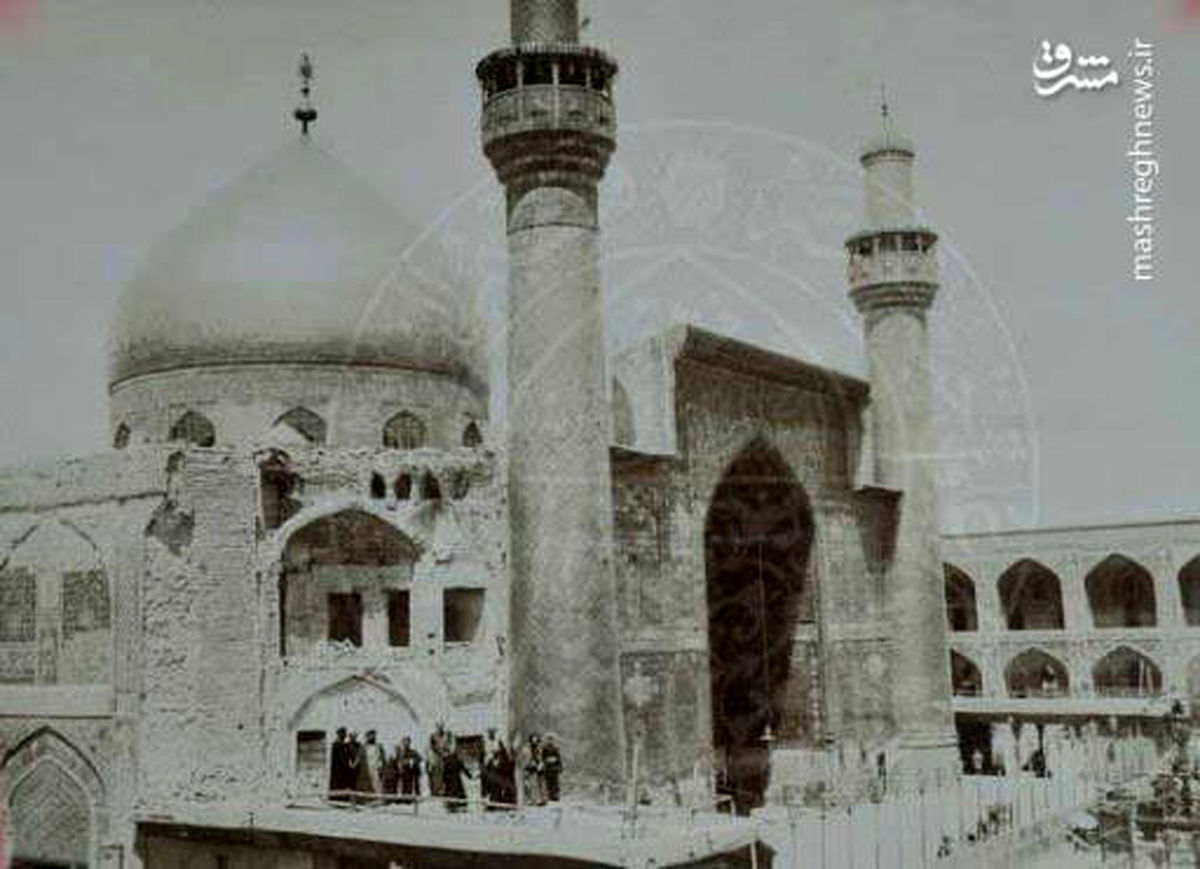 حرم امام علی (ع) در زمان های قدیم!+عکس