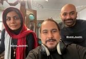 مهدی کوشکی‌ در کنار یقه سفیدها + عکس 