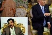 صندلی دردسرساز ترامپ، صدام و قذافی +عکس 