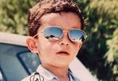 عکس بانمک علی شادمان در کودکی