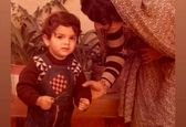 کودکی بامزه همسر شبنم مقدمی +عکس