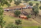 مرگ تلخ خانم دکتر در حادثه سقوط اتوبوس گردشگران اصفهانی به دره
