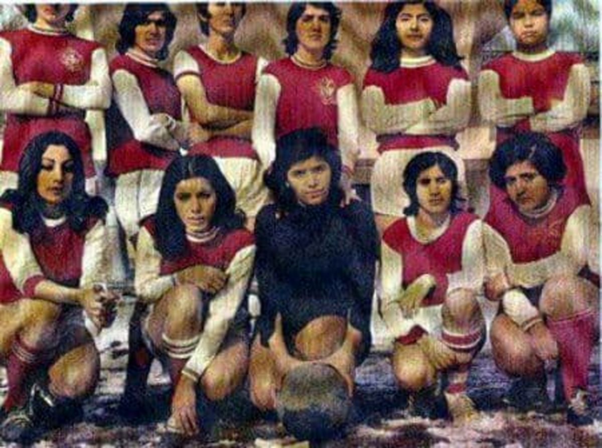 عکس جنجالی از تیم زنان پرسپولیس