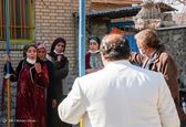 بازیگران «نون خ ۳» با ماسک جلو دروبین+عکس