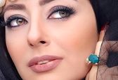 چهره فیلتر شده نفیسه روشن با چشمانی روشن !