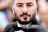 عکس نوید محمد زاده با کروات پاپیونی