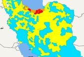 تازه‌ترین رنگ‌بندی کرونا در استان‌ها +نقشه