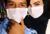مهدی قائدی در حال بدن‌سازی در کلوپ