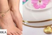 خلخال پا [مشخصات + 50 عکس بدلیجات خلخال پا در زودیکا[