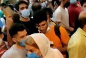 هجوم گسترده مسافران ایرانی در مرز ارمنستان+ویدئو
