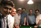 بیلیارد بازی بازیگران معروف در کنار هم+عکس