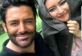 سلفی عجیب محمدرضا گلزار با بازیگر کره‌ای +عکس