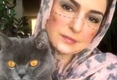 بازیگر «نوار زرد» و گربه‌ سیاه ترسناکش +عکس