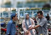 دعوای محیا دهقانی در خیابان +عکس