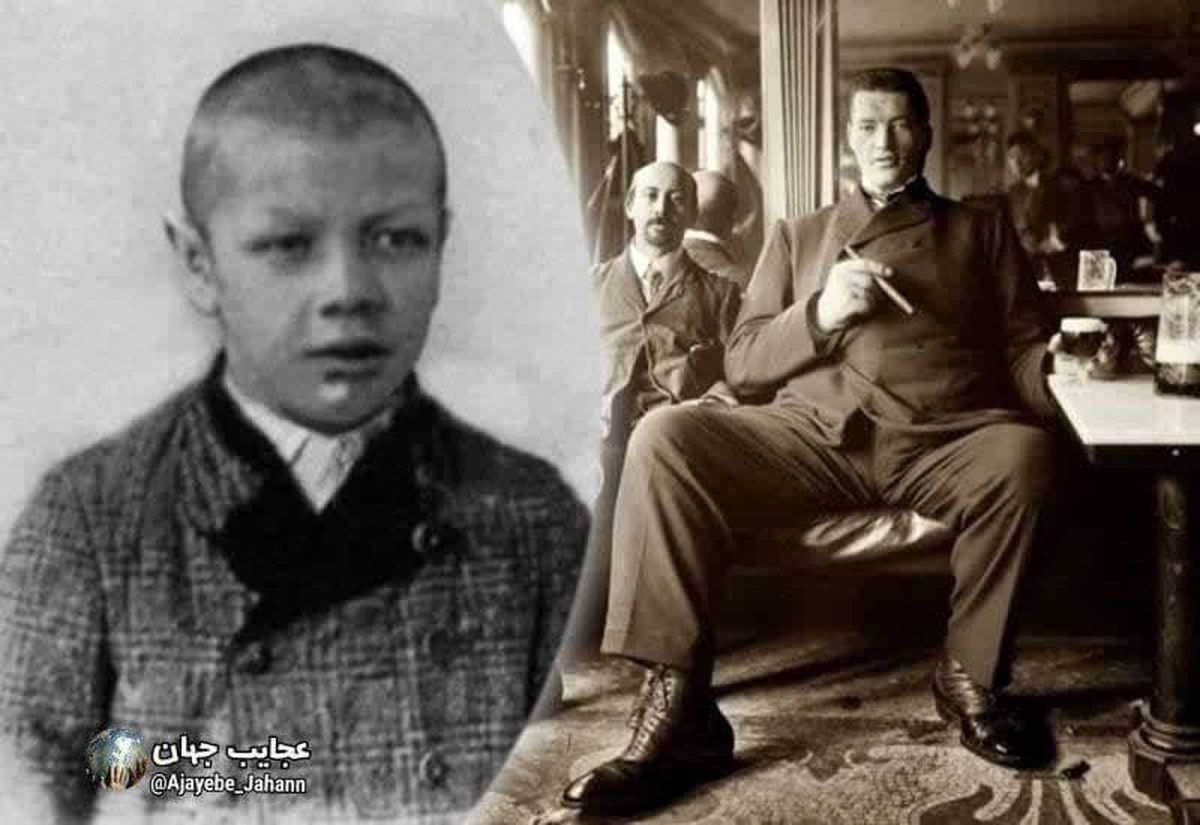 مردی که کوتوله بدنیا اومد و غول از دنیا رفت!+عکس