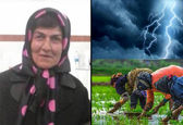  زن رشتی که با صاعقه خشک شد +اولین تصویر