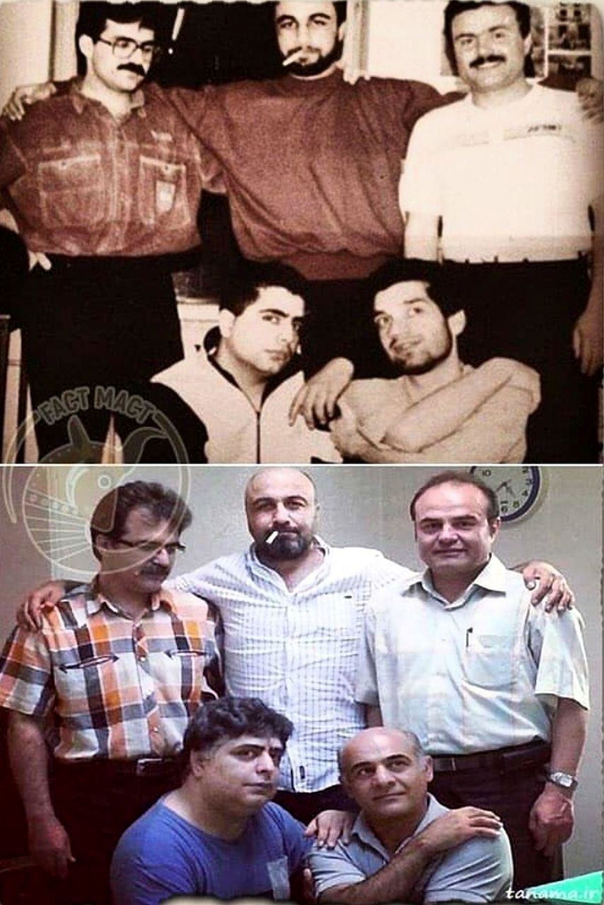 رضا عطاران و رضا شفیعی جم چی بودند، چی شدند! +عکس