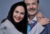 همسر جدید مهدی پاکدل و پدرش+عکس