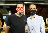 تیپ متفاوت نکونام و نویدکیا در اهواز +عکس