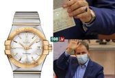 ساعت ۱۱۲ میلیون تومانی اسحاق جهانگیری! +عکس
