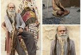 مردی که 37 سال است که حمام نرفته!+عکس