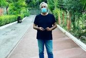 تیپ جوان پسند مجید مظفری با ماسک+عکس