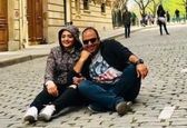حرکت عجیب نرگس محمدی وهمسرش وسط خیابان +عکس