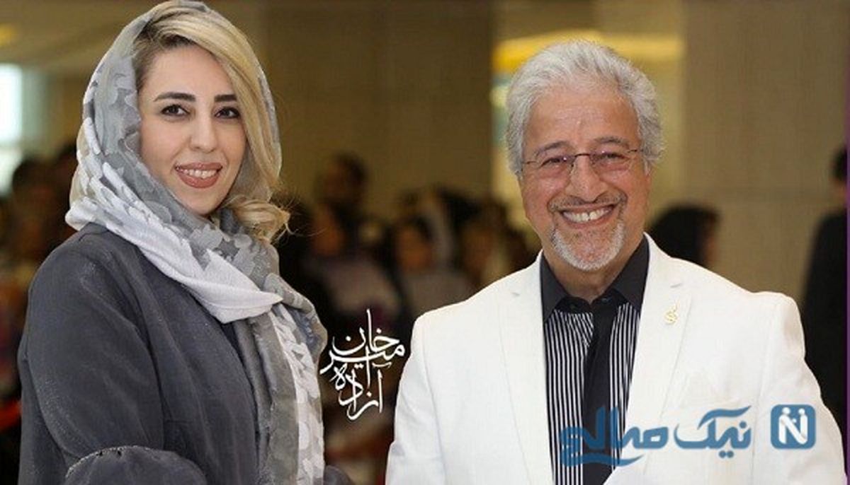 علیرضا خمسه و همسر جوانش +عکس