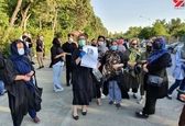 تجمع دوستان و دانشجویان "بابک خرمدین" در اکباتان+فیلم