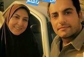 تصویر مادر و پسری مرجانه دلدار گلچین +عکس
