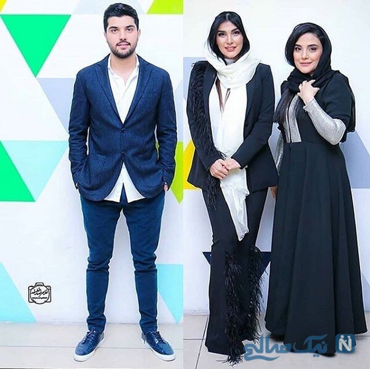سینا مهراد در کنار خواهرش+عکس