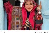 تیپ جذاب سیما تیرانداز در لباس اصیل ترکمنی+عکس