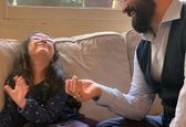 عکس پدر و دختری مجید صالحی با حنا