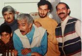امیر نوری خوش خنده در کنار مرحوم رضا ژیان! +عکس