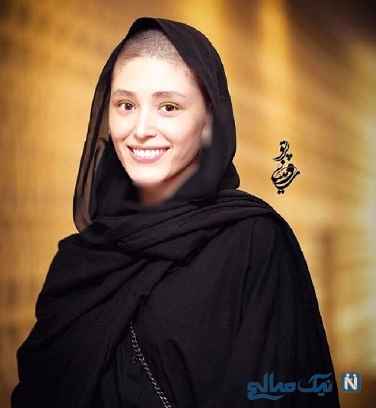 فرشته حسینی بازیگر مهاجر افغان با موی تراشیده در خیابان ظاهر شد+عکس