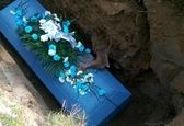 صحنه تکان دهنده و وحشتناک در مراسم خاکسپاری+عکس