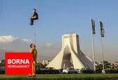 هنرنمایی «یونس» شرکت کننده «عصر جدید» در میدان آزادی +عکس