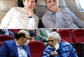 شریک بابک زنجانی سوار بر جت اختصاصی +عکس