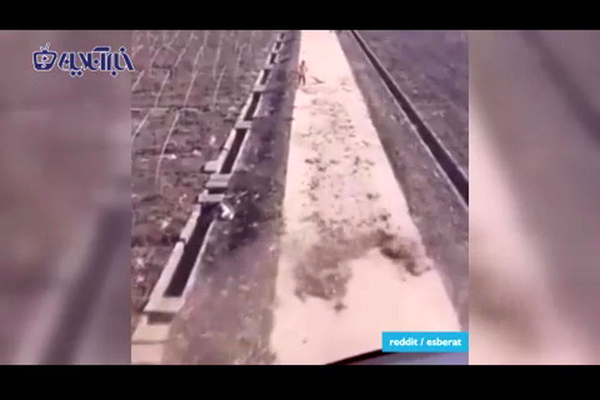 کمک جالب خلبان بالگرد به یک رفتگر! +فیلم
