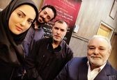 سلفی مسعود ده نمکی و بازیگران سریال جدیدش+عکس