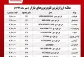 تلویزیون های ارزان بازار تهران کدامند؟ +قیمت