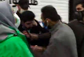 حمله به خبرنگار در حراجی شهرک غرب+فیلم